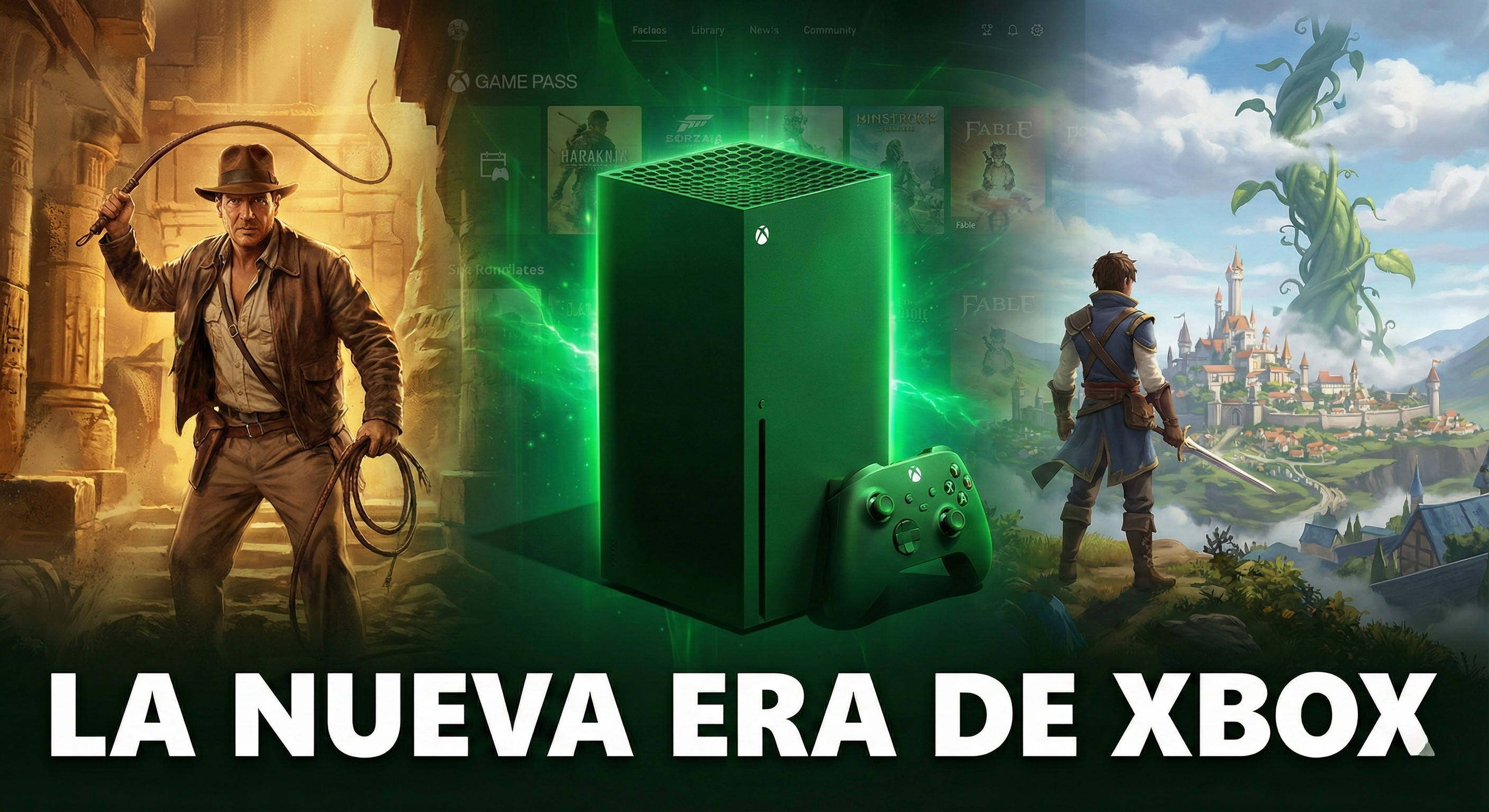 🟢 La Nueva Era de Xbox: Game Pass, el Despertar de los Gigantes y un Futuro sin Barreras