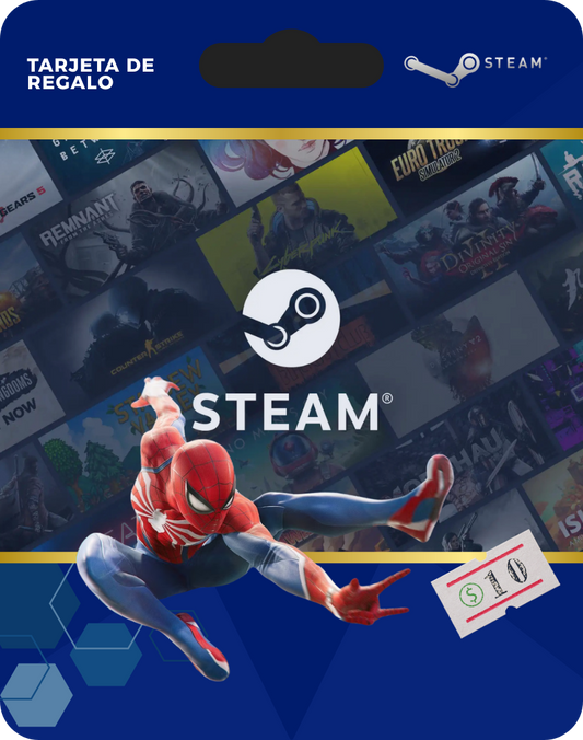 💳 Steam Gift Card $10 USD™ - Wallet Code