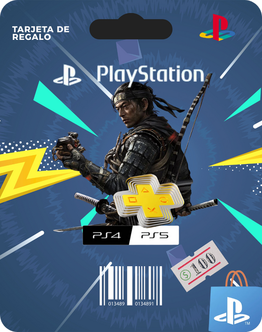 Gift Card PlayStation® Network (PSN) $100 - Saldo Digital
