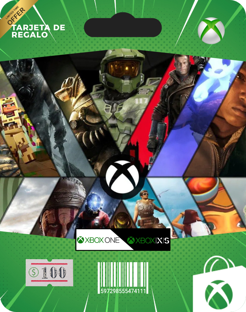 Xbox® Gift Card $100 - Digital Balance