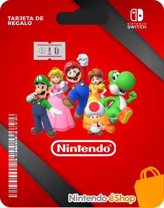 Gift Card Nintendo® eShop $100 - Saldo Digital
