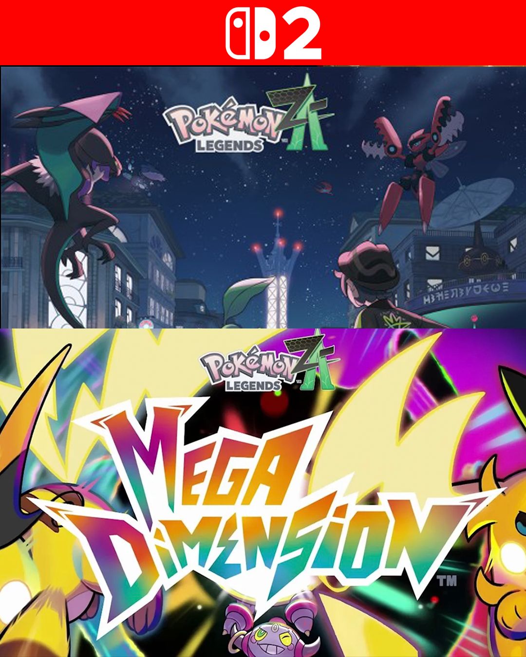 🧬 Pokémon Legends: Z-A + Mega Dimension DLC™ - Nintendo Switch 2®