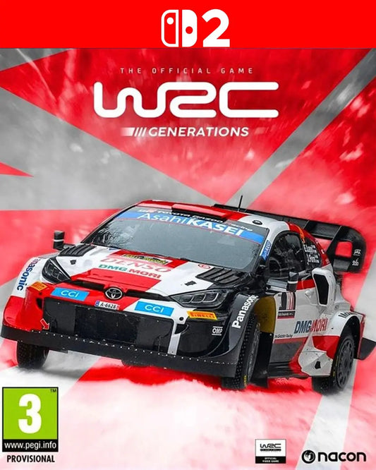 🏎️ WRC Generations – The Official Game™ - Nintendo Switch 2®