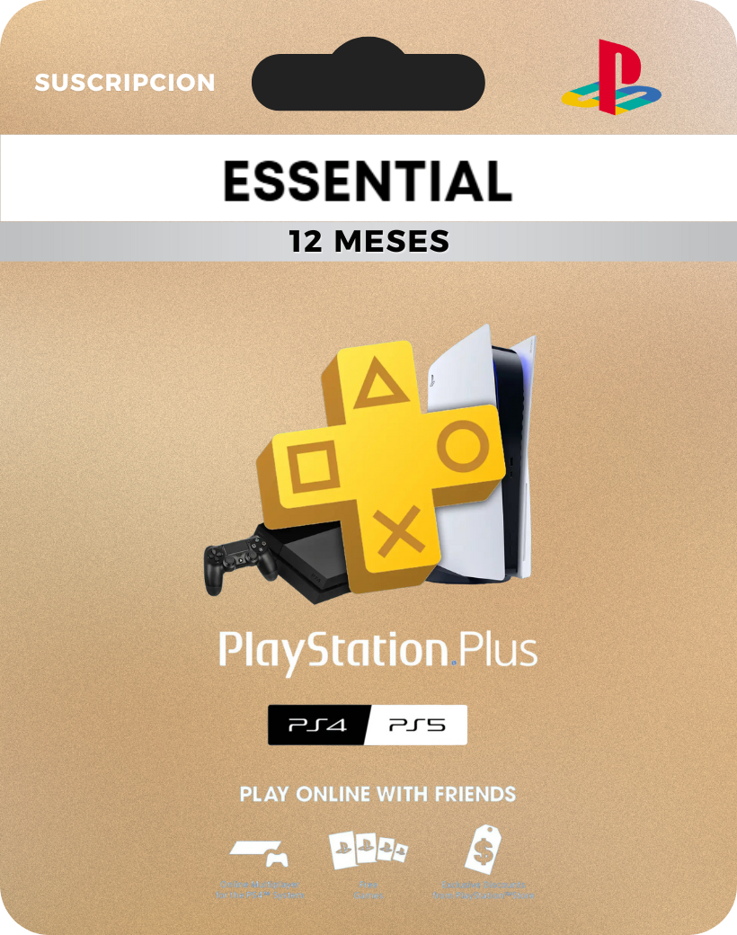 PlayStation® Plus - Essential 12 Months