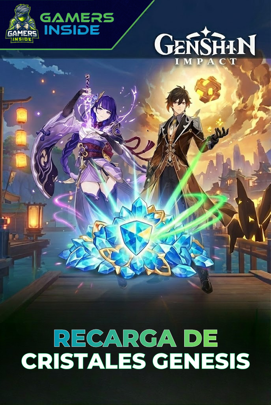 🌙 Genshin Impact - Cristales Génesis (Top Up)