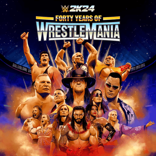 🖥️ WWE 2K24 Forty Years of WrestleMania™ Edition - PC Steam®