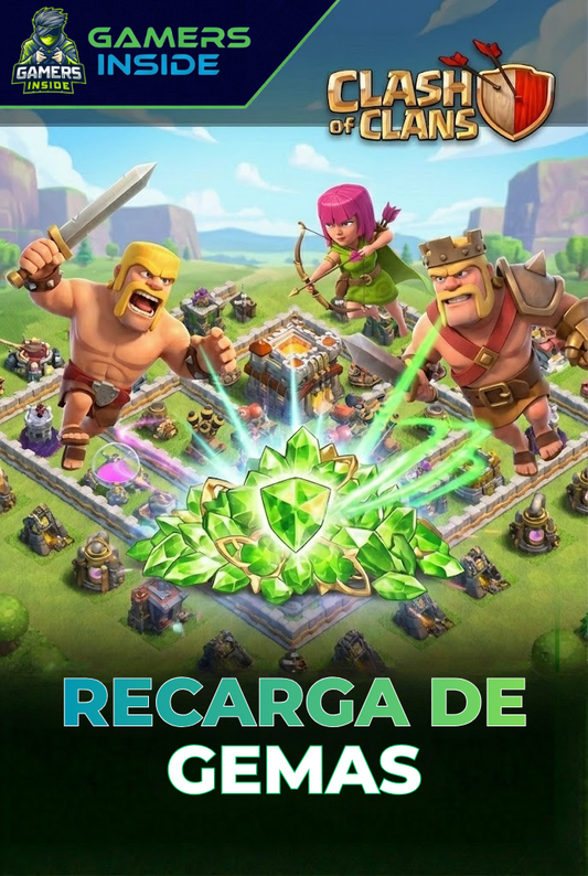 🔨 Clash of Clans - Gemas (Top Up)