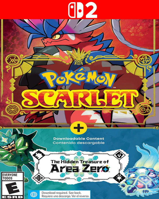 🍊 Pokémon™ Scarlet Bundle (Game + DLC) - Nintendo Switch 2®