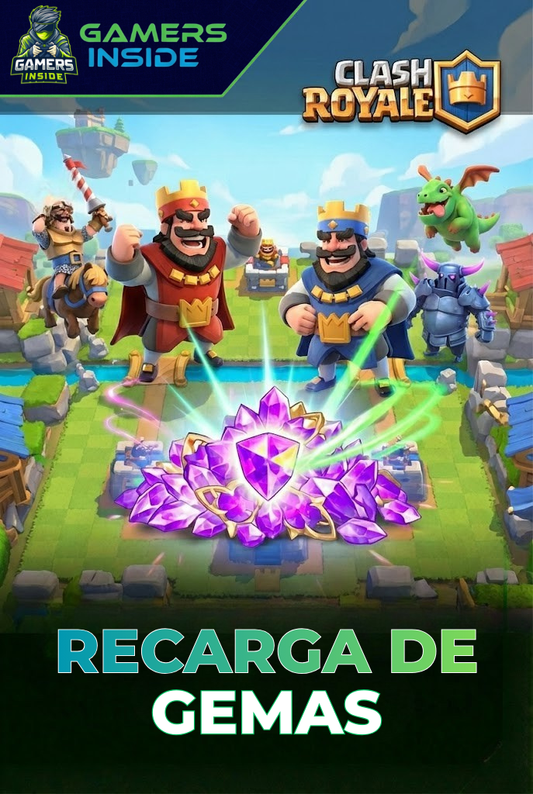 👑 Clash Royale - Gemas (Top Up)