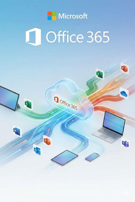 ☁️ Microsoft 365 (Office) - Suscripción Anual